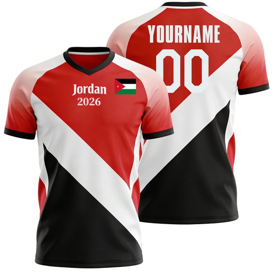 Discover Custom Kids Youths Mens Womens Jordan 2026 Cup T Shirts Soccer Jersey For Fans