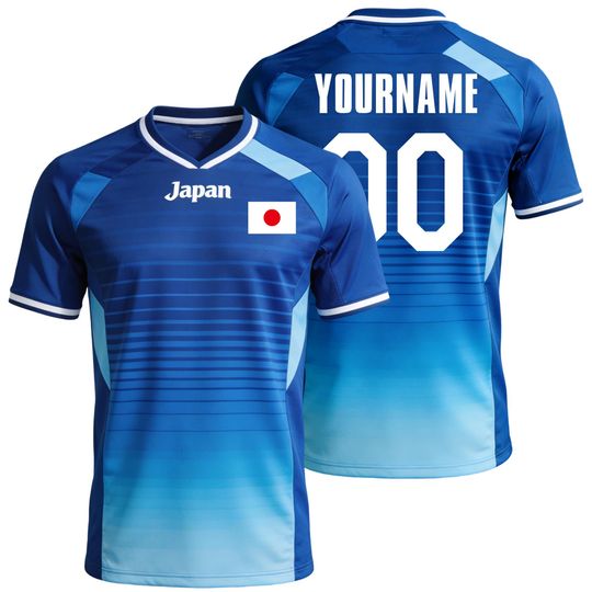 Discover Custom Kids Youths Mens Womens Japan 2026 Cup T Shirts Soccer Jersey For Fans