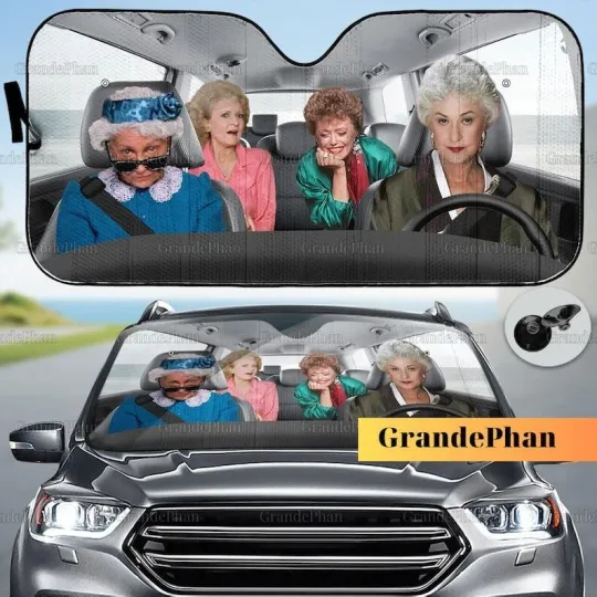 Discover Stay Golden Car Sunshade, Stay Golden Car Shades, Stay Golden Gift