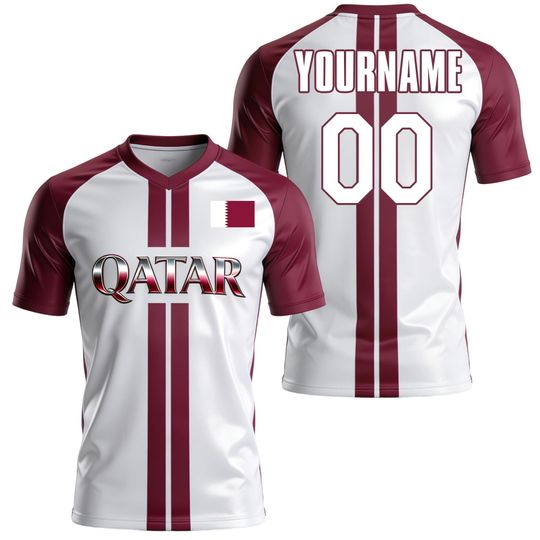 Discover Custom Kids Youths Mens Womens Qatar 2026 Cup T Shirts Soccer Jersey For Fans