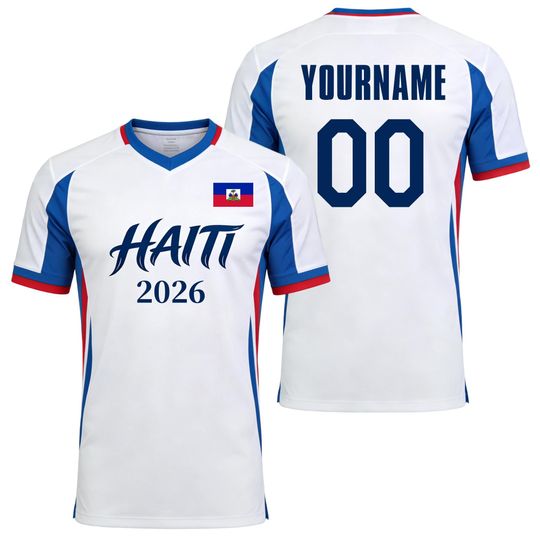 Discover Custom Kids Youths Mens Womens Haiti 2026 Cup T Shirts Soccer Jersey For Fans