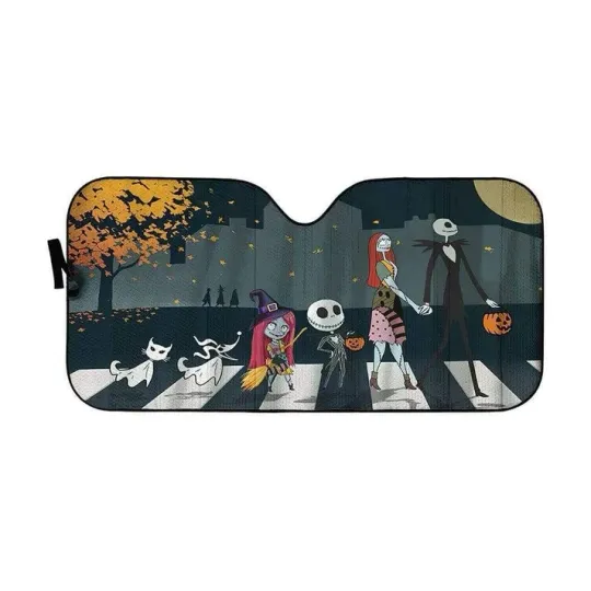 Discover The Nightmare Before Christmas Car Sun Shades