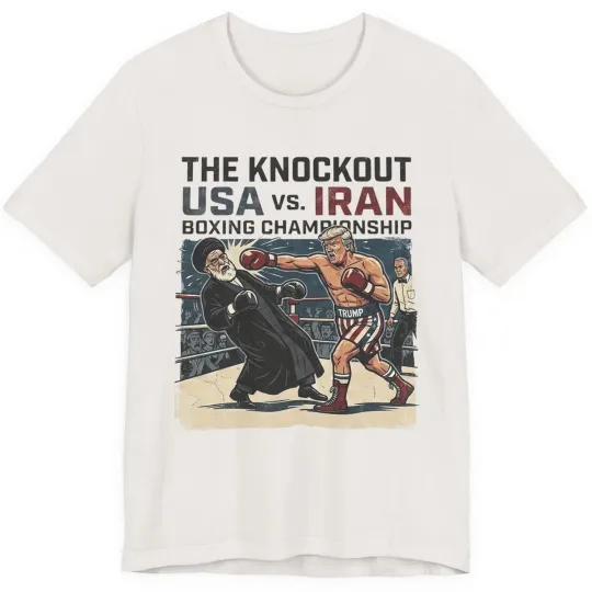 Discover USA vs Iran Boxing Championship T-Shirt