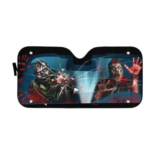 Discover Zombie Attack Car Sun Shades