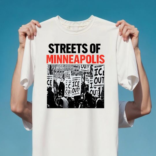 Discover Bruce Springsteen Streets Of Minneapolis Shirt, Abolish Ice Shirt