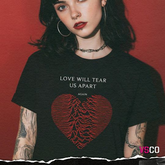Joy Division Valentine T-Shirt | Valentine Heart Tee