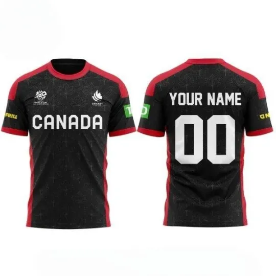 Canada ICC Cricket Men’s T20 World Cup 2026 Shirt