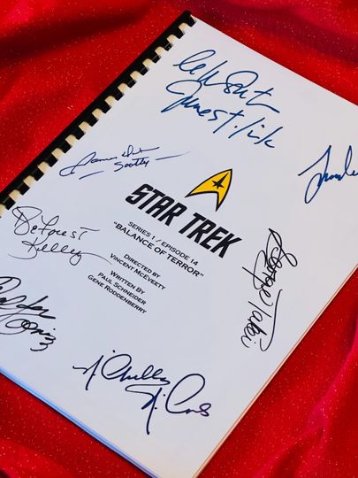 Discover TREK TV Series Notebooks, Birthday Gift, Movie Gift, Film, Screenplay, Present, Cinema, Kirk, Spock, Reprint