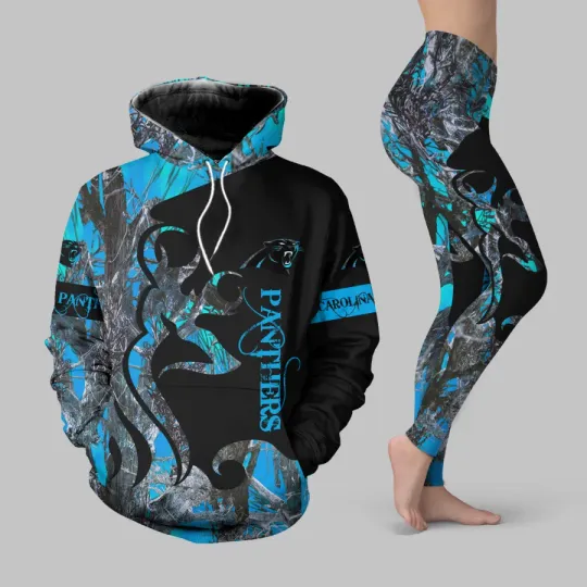 Carolina Panthers Hoodie Legging Set