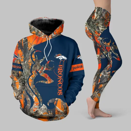 Denver Broncos Hoodie Legging Set