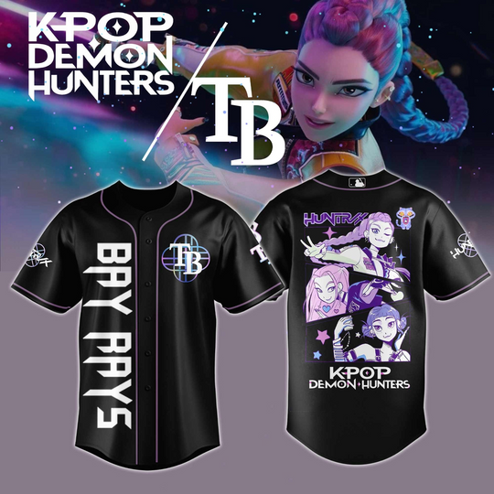 Discover Tampa Bay Rays 2026 KPop Demon Hunters Special Jersey