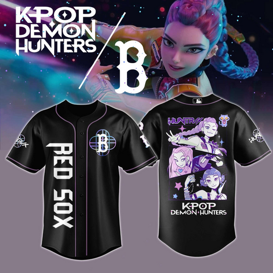 Boston Red Sox KPop Demon Hunters 2026 Exclusive Jersey