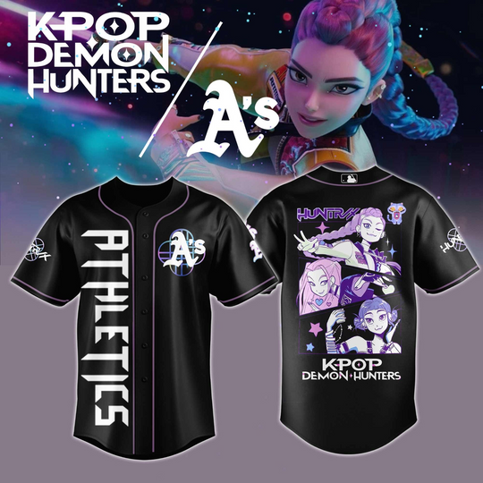 Oakland Athletics 2026 KPop Demon Hunters Limited Jersey