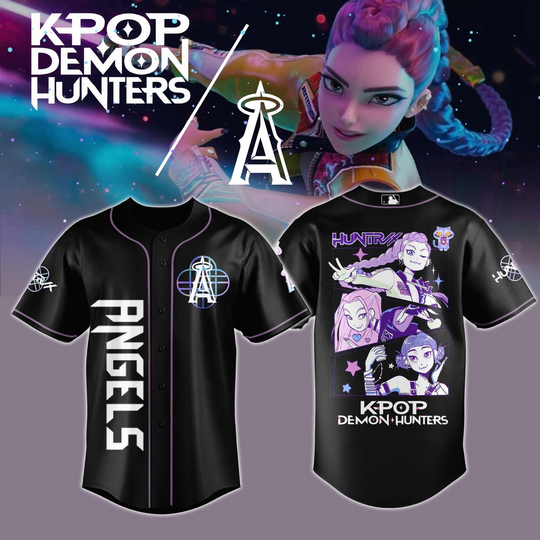 Discover Los Angeles Angels 2026 KPop Demon Hunters Theme Jersey