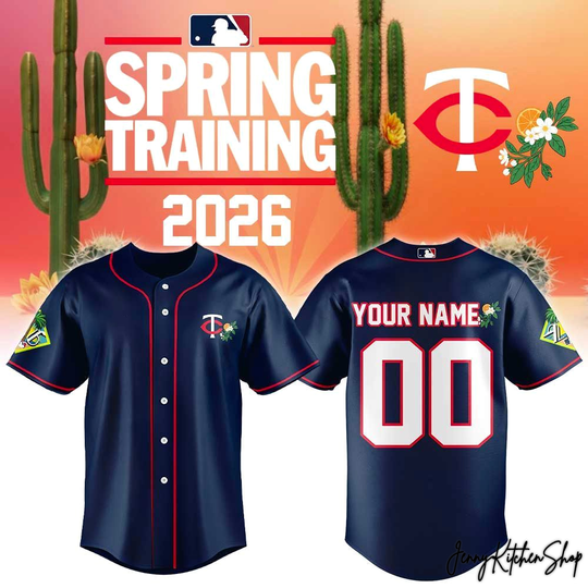 Discover Personalized Minnesota Twins Spring Training 2026 Special Edition Jersey