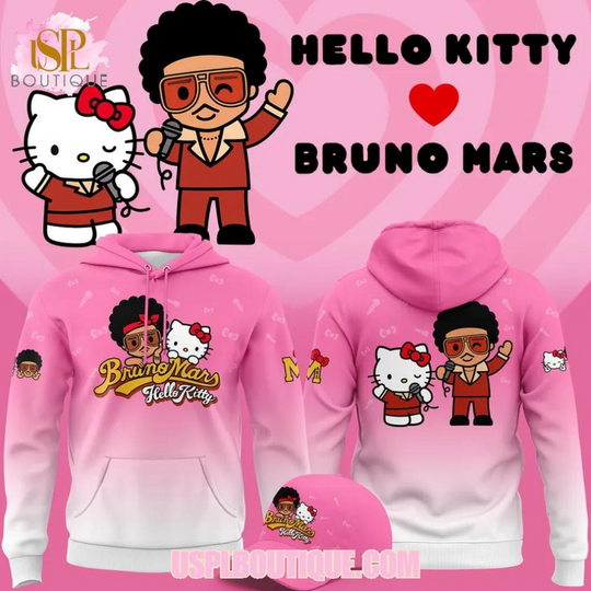 Hello Kitty x Bruno Mars 2026 Special Design Hoodie