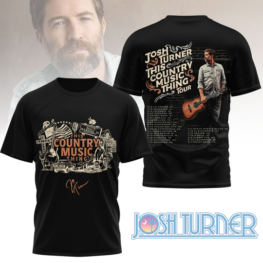 Discover Josh Turner This Country Music Thing Tour 2026 T-Shirt