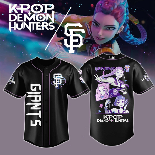 San Francisco Giants 2026 KPop Demon Hunters Exclusive Jersey