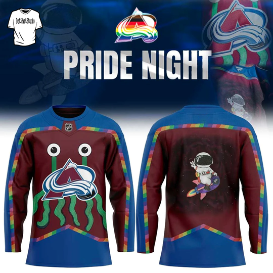 Discover Colorado Avalanche Pride Night 2026 Edition Jersey
