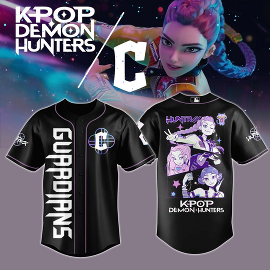 Discover Cleveland Guardians 2026 KPop Demon Hunters Fan Jersey