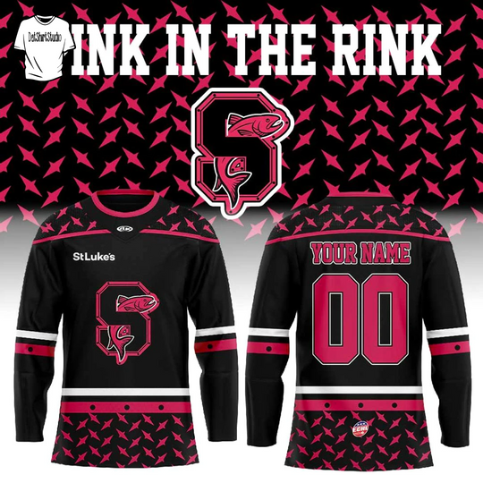 Discover Idaho Steelheads Pink In The Rink 2026 Edition Custom Name Jersey