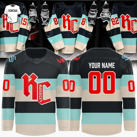 Discover Personalized Kansas City Mavericks 2026 Limited Edition Hockey Jersey