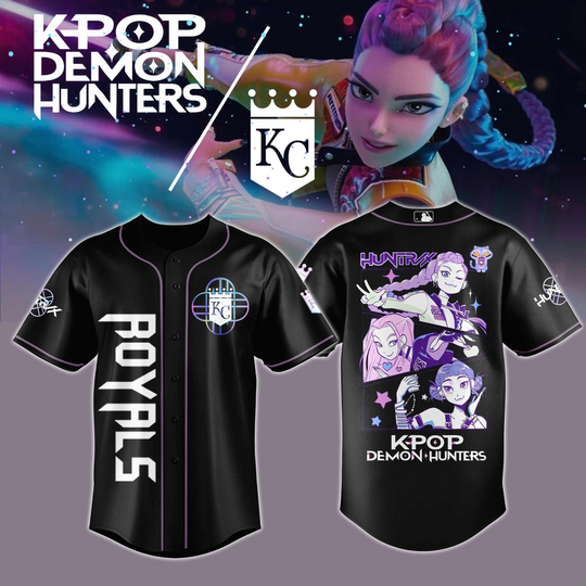 Kansas City Royals KPop Demon Hunters 2026 Special Jersey