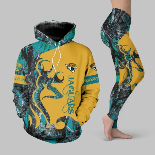 Discover Jacksonville Jaguars Hoodie Legging Set