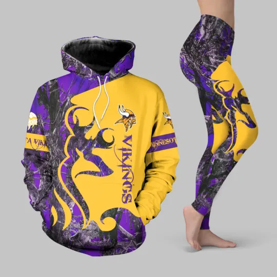 Minnesota Vikings Hoodie Legging Set