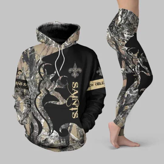 New Orleans Saints Hoodie Legging Set