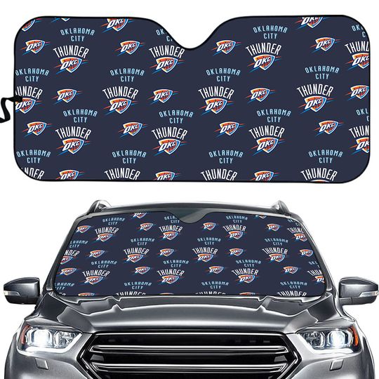Oklahoma City Thunder Car Sun Shades