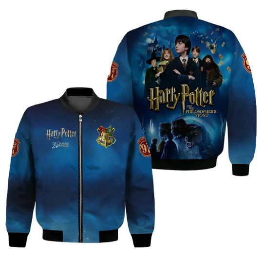Harry Potter 25th Anniversary 3D Bomber Jacket