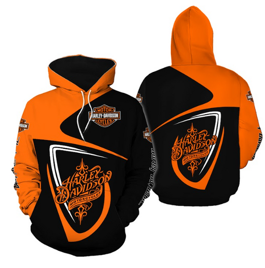 Harley Racing Davidson 3D Hoodie