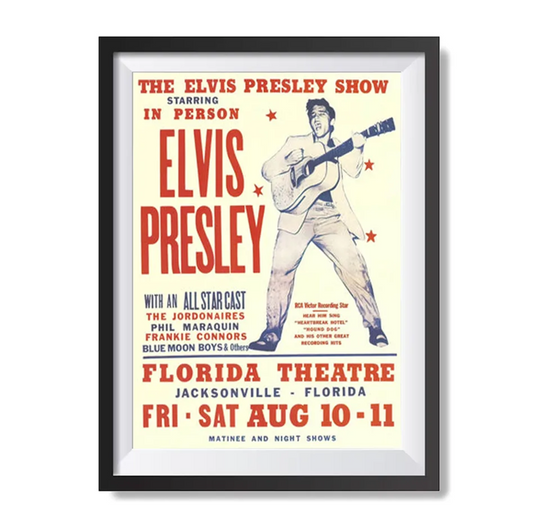 ELVIS PRESLEY Music Concert Live Gig Wall Art Size Picture Poster Print Classic Artwork