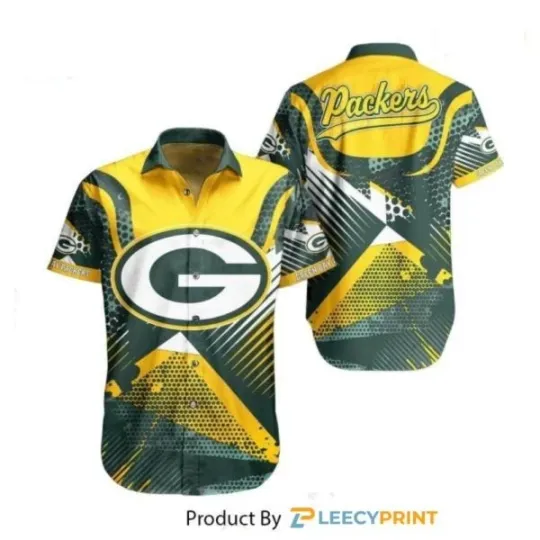 Discover Green Bay Packers Hawaiian Shirt Team Football Beach Shirt