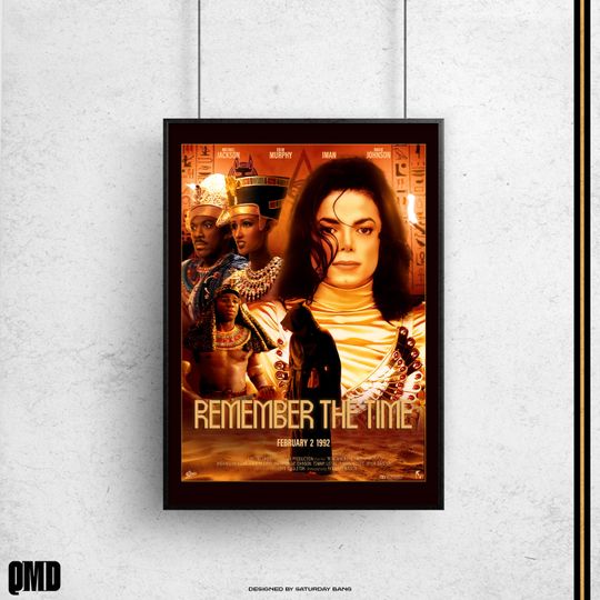 Discover Remember The Time - Original Poster Art Print