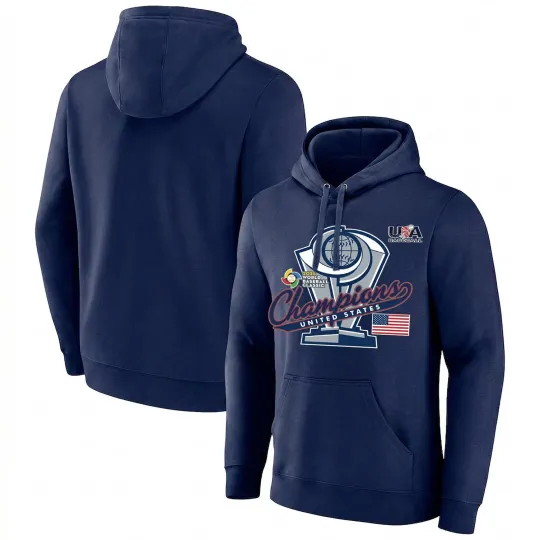 Discover 2026 World Baseball Classic USA Team Champions Hoodie