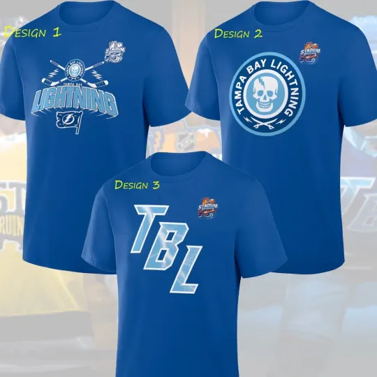 Discover Tampa Bay Lightning 2026 Stadium Series Logo All Design For Fans