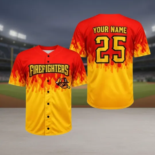 Discover Firefighters Evoshield Baseball Jersey Firefighter Jersey Savannah Baseball Jers