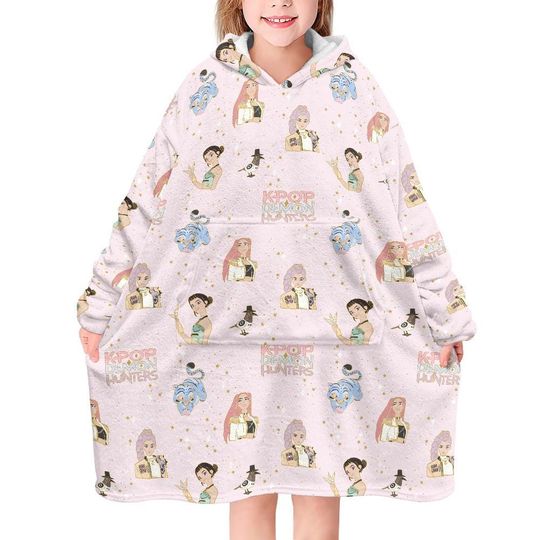 Demon Huntrix K-Pop Blanket Hoodies