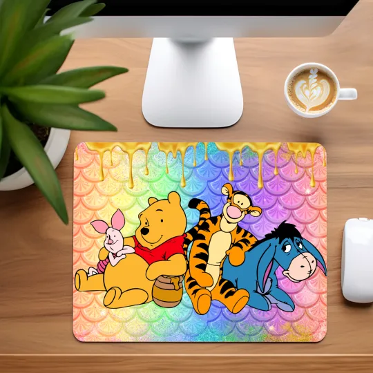 Discover Winnie the Pooh and Friends Custom Mouse Pad