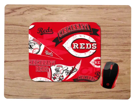 Discover CINCINNATI REDS CUSTOM DESK MAT MOUSE PAD HOME OFFICE GIFT
