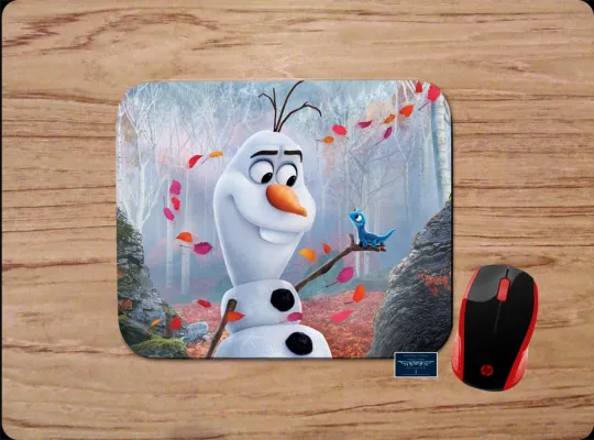 Discover FROZEN OLAF & BRUNI CUSTOM MOUSE PAD MAT COMPUTER HOME OFFICE SCHOOL GIFT