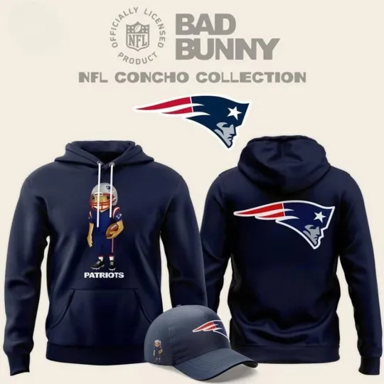 Discover Bunny x Patriots Concho Hoodie