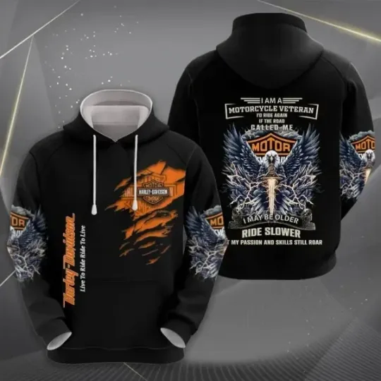 Discover Personalized Harley Racing Davidson 3D Hoodie