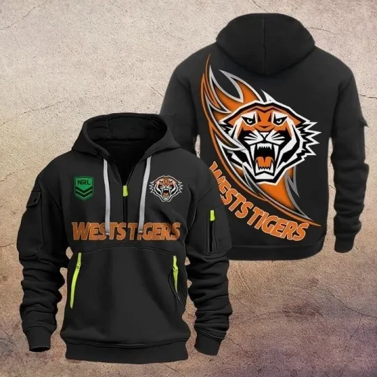 Discover Wests Tigers Zip Hoodie