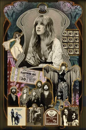 Fleetwood Mac Stevie Nicks 24x36 Poster Wall Art Modern Decor