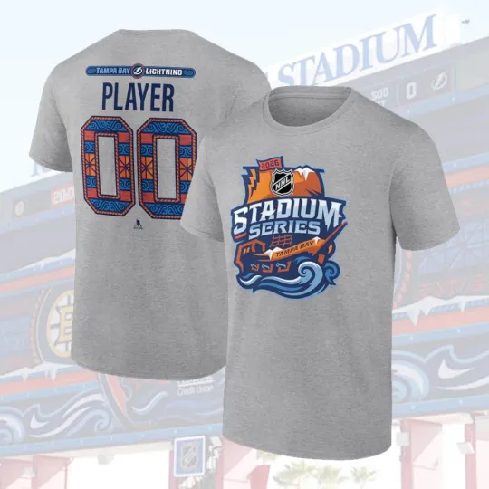 Discover Tampa Bay Lightning 2026 Stadium Series Personalized Name & Number For Fan