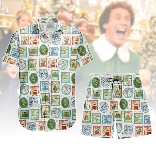 Discover Dragon Tribes Hawaiian Shirt & Shorts, Fantasy Dragon Stamp Print Pajamas, Wings Sleepwear, Cozy Book Fan Gift