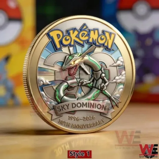 Discover PKM 30th Annviersary Legendary Origin Coin